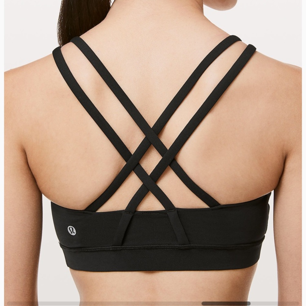 Lululemon Black energy bra